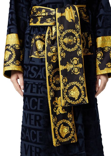 peignoir versace homme|Versace .